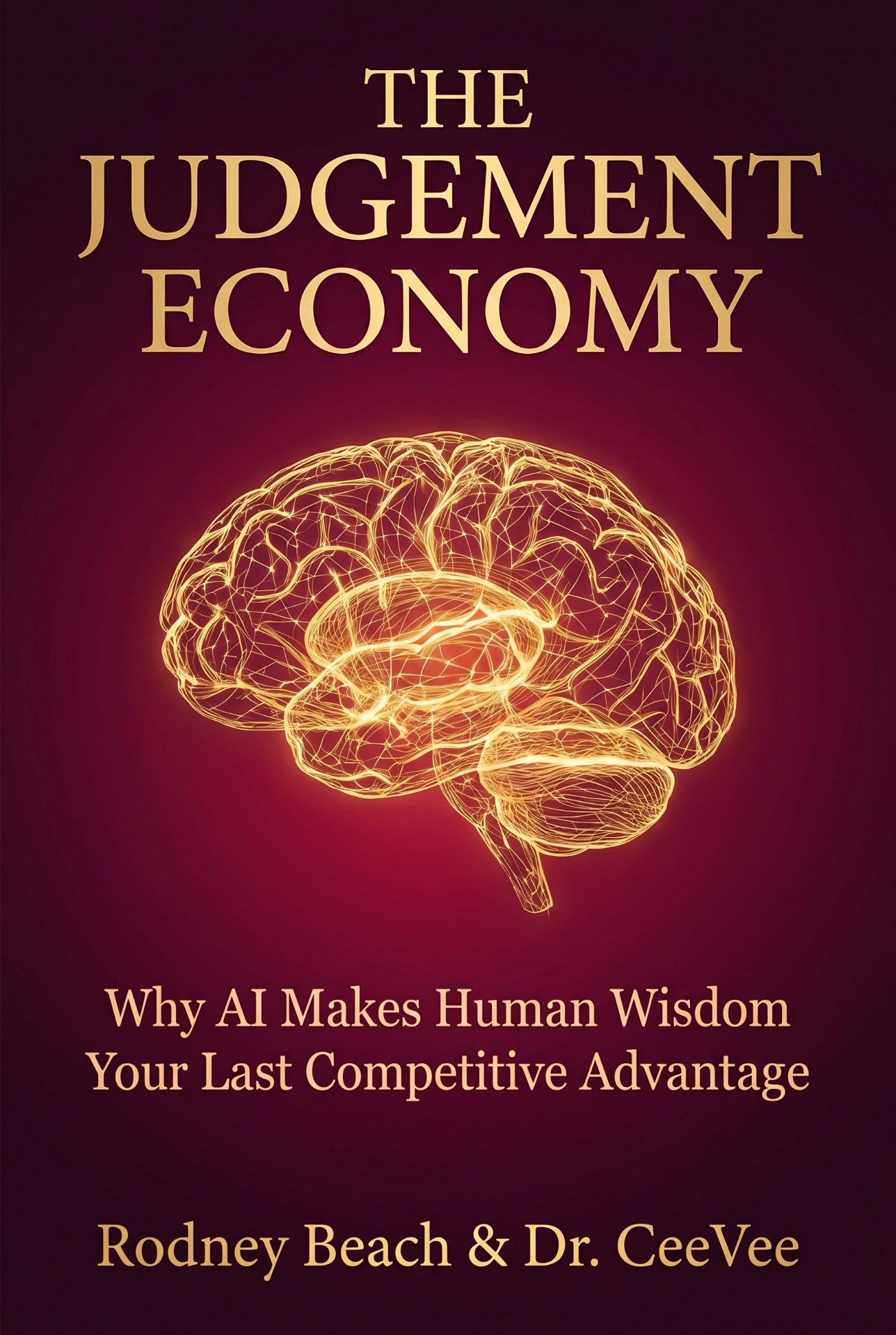 The Judgement Economy book cover by Rodney Beach and Dr. CeeVee